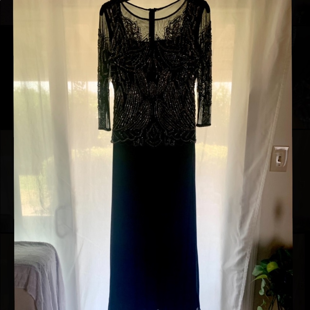 Women’s navy blue evening/wedding dress